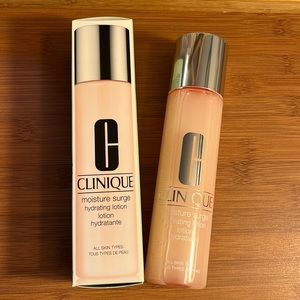 NEW Clinique Moisture Surge Hydrating Lotion.